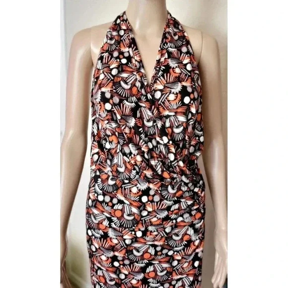 FREE PEOPLE Daria Dress T Back Jersey Maxi Dress BLACK COMBO - Picture 9 of 13